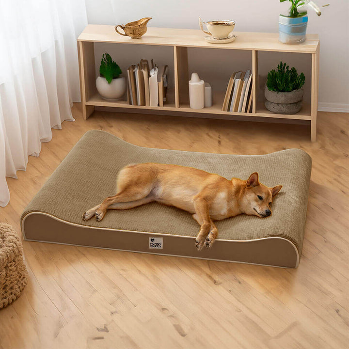Vielseitiges orthopädisches Hundebett, wasserdicht, pflegeleicht und extrem komfortabel für jedes Haustier.