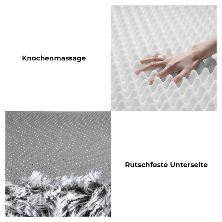 Luxuriöses Supergroßes Hundebett, auch für Menschen. Ein gemütlicher, waschbarer Schlafplatz zu Hause.