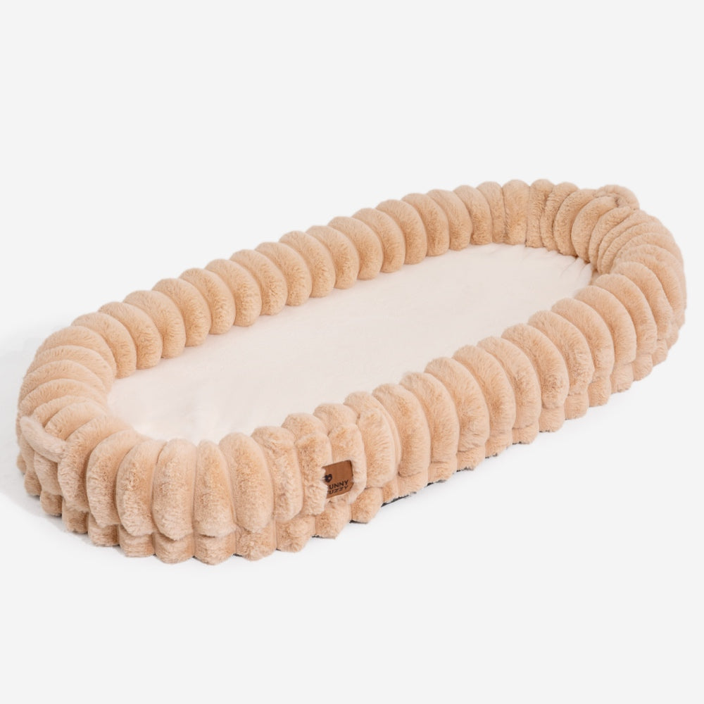 Orthopädisches Kuschelbett für Mensch & Tier. Großes, waschbares Design für maximalen Komfort.