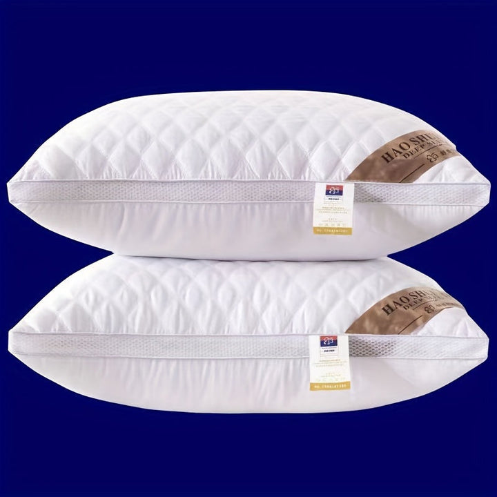 Luxus Kopfkissen in Hotelqualität, formstabil und waschbar. Ideal für optimalen Schlafkomfort und Nackenstütze.