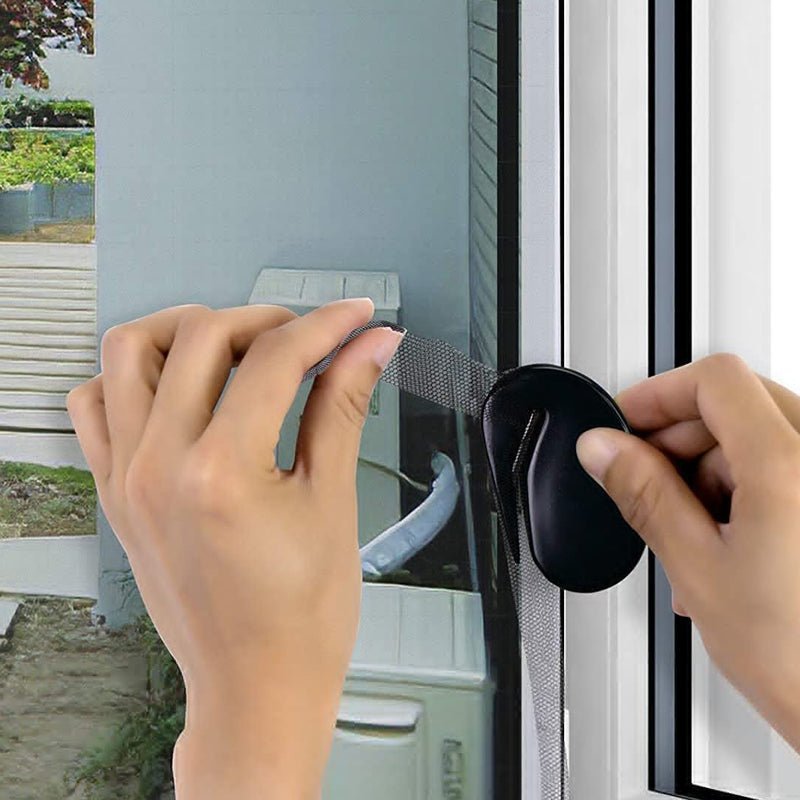 Strapazierfähiges, UV-beständiges Mückennetz, langlebiger Schutz für Fenster und Türen im Sommer.