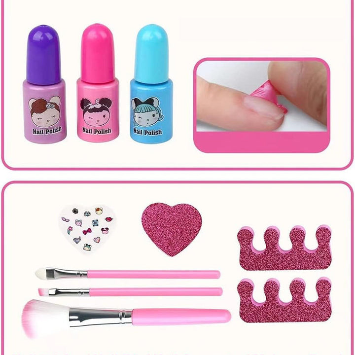 Geschenkidee für Mädchen: ungiftiges Kinderschminkset, abwaschbar. Kreatives Spielzeug.