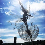 Wind zu fliegen