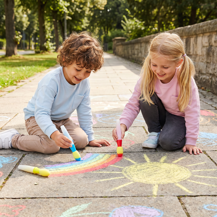 Tolles Geschenk für Kinder: Magische Zeichenstifte für stundenlangen, kreativen Malspaß auf jeder Fläche.