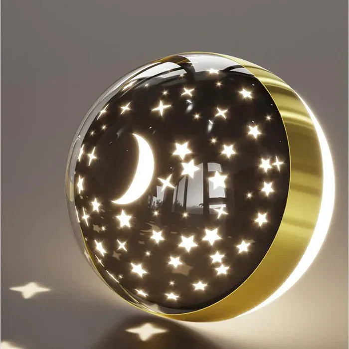 Kreative Kinderzimmerleuchte, Wandlampe mit 3 Lichtfarben. Ergänzt jede Kindedeko & ist ein tolles Geschenk.