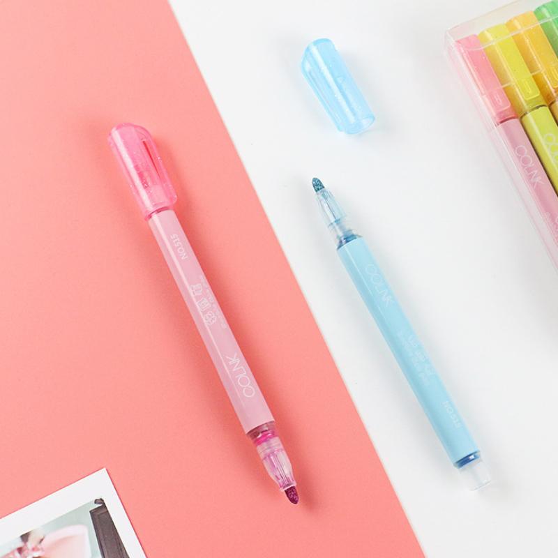 Kinder malen mit Magischen Konturstiften. Erstellen glitzernde Konturen, ideal für kreatives Basteln & DIY.