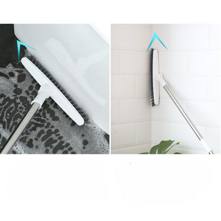 Ergonomischer Griff des 2-in-1 Reinigungsmopps. Komfortabler Wischmopp für einfache & rückenschonende Bodenreinigung.