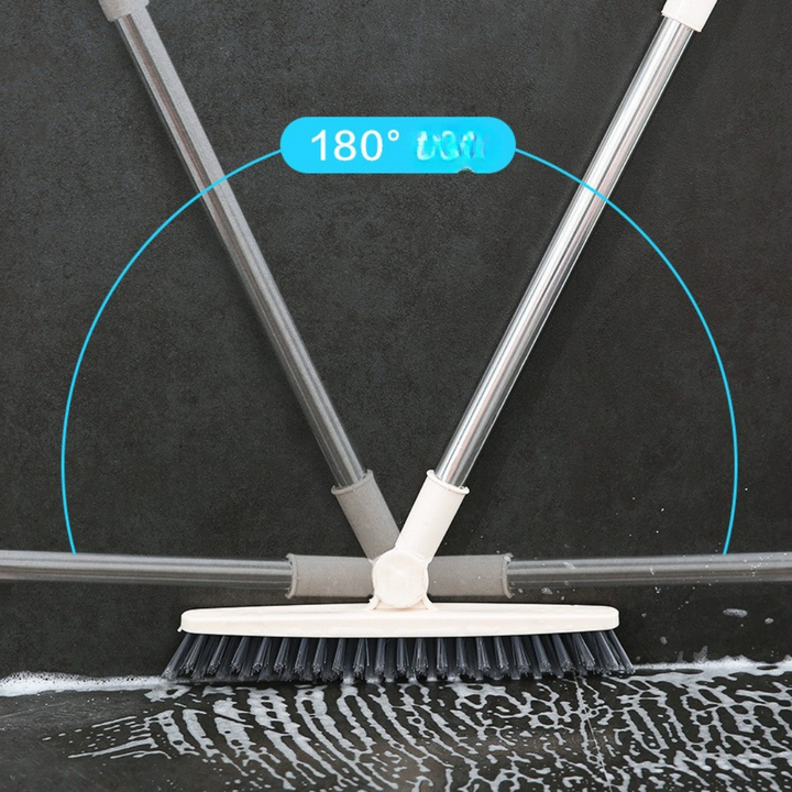 Strahlend sauberer Boden dank des magischen 2-in-1 Reinigungsmopps. Effektiver Schrubber für hygienische Haushalte.