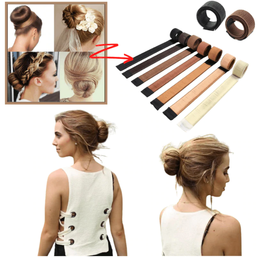 Magischer Dutt Macher für Damen, einfaches Haarstyling & perfekter Haarknoten.