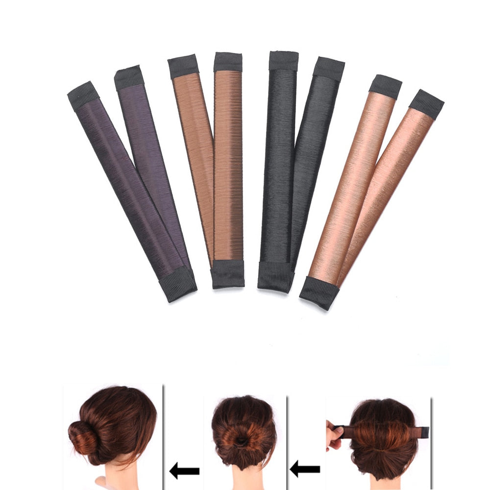 Vielseitiger Dutt Macher: Erstellen Sie im Handumdrehen schöne Haarknoten & Frisuren.