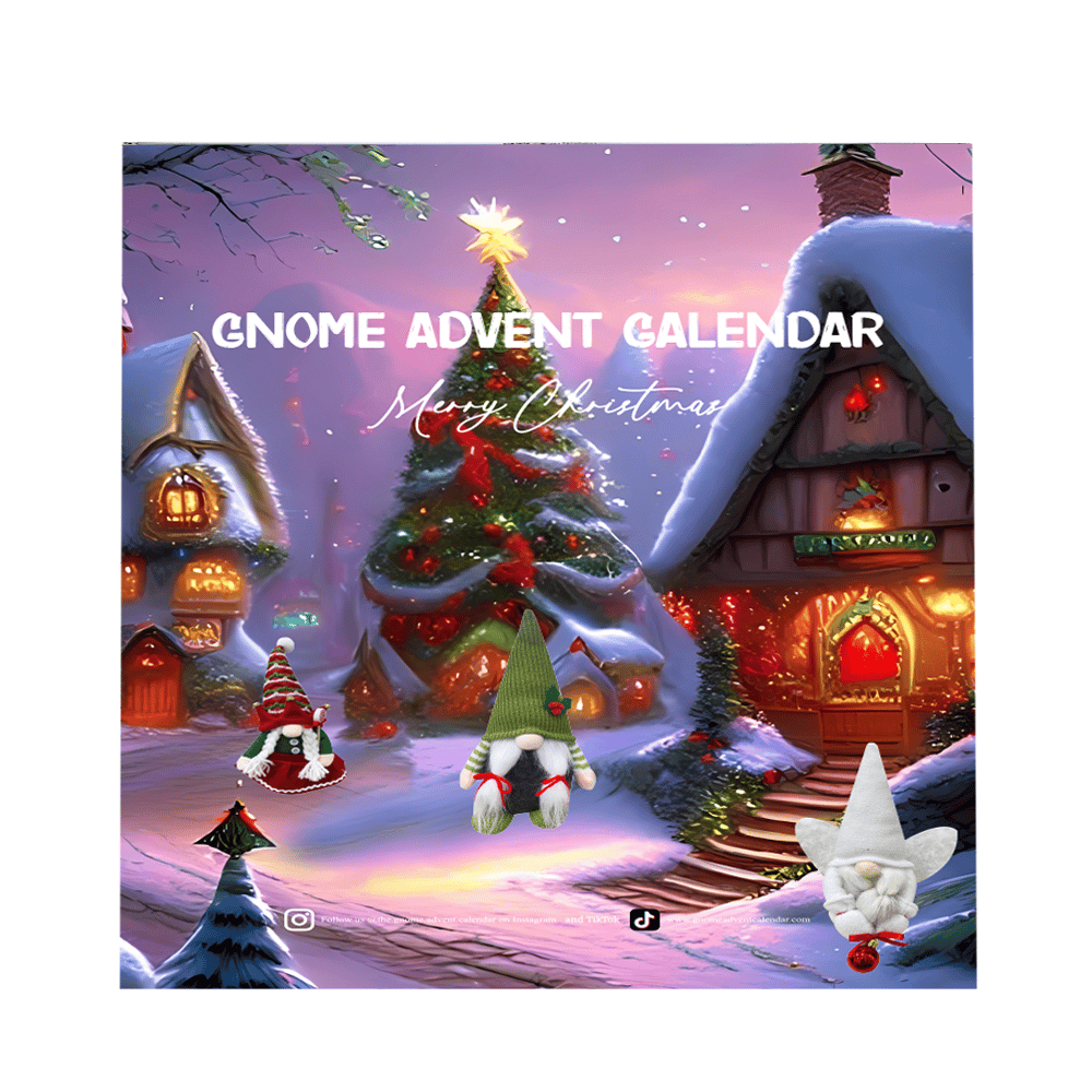 Elfen-Adventskalender 2024 mit niedlichen Plüschtieren, ideales Weihnachtsgeschenk für Kinder und die Familie.
