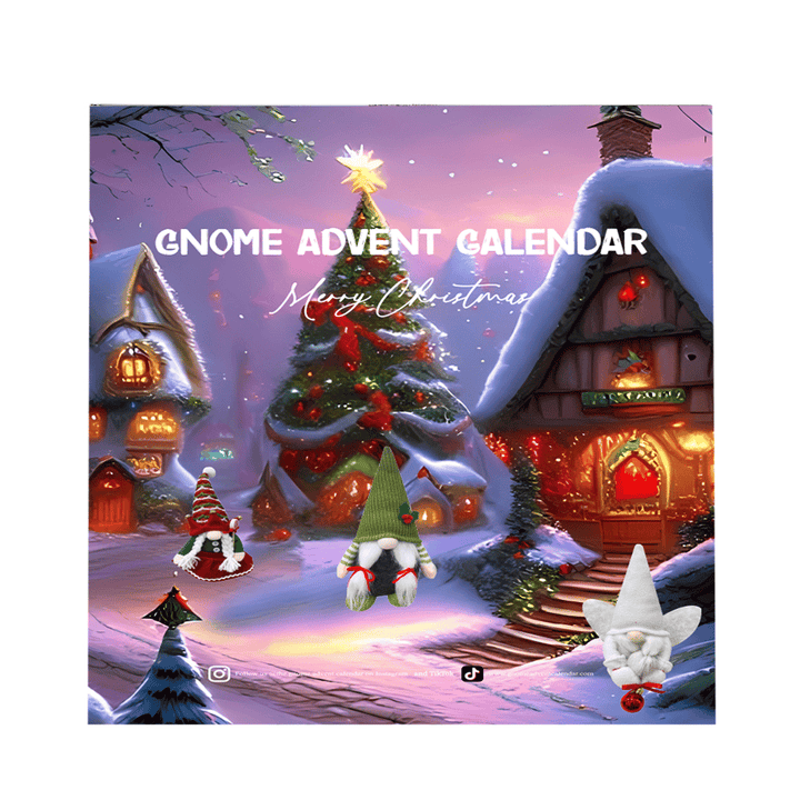 Elfen-Adventskalender 2024 mit niedlichen Plüschtieren, ideales Weihnachtsgeschenk für Kinder und die Familie.