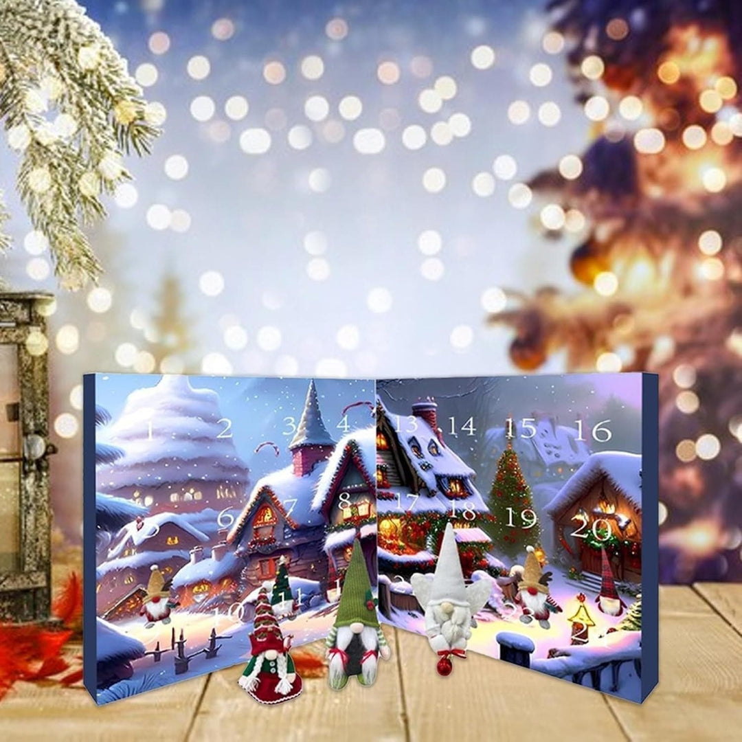 Winterlicher Elfen-Adventskalender 2024, charmante Dekoration und spannendes Geschenk für die Weihnachtszeit.