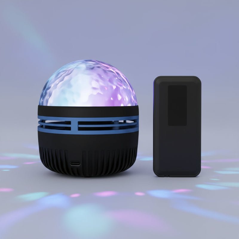 Magischer USB Sternenhimmel Projektor als Nachtlicht & Stimmungslicht für gemütliche Abende zuhause.
