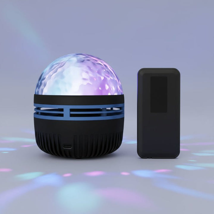 Magischer USB Sternenhimmel Projektor als Nachtlicht & Stimmungslicht für gemütliche Abende zuhause.