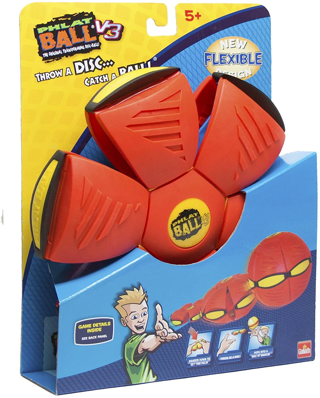 Der Magische Verwandlungsball: Kinderball und fliegende Scheibe in einem, für endlosen Outdoor-Spielspaß.