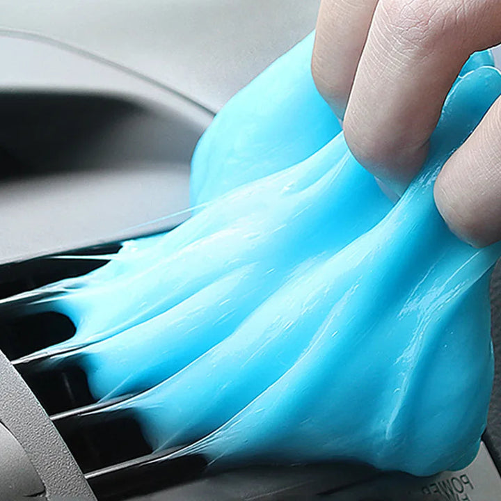 Wiederverwendbares Reinigungs-Gel zur effektiven Staubentfernung. Langlebiger Universalreiniger für saubere Gadgets.