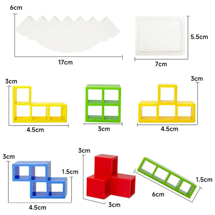 MagneTetris magnetischer Bausatz: Ideales Geschenk, fördert spielerisch die Entwicklung & Problemlösung.