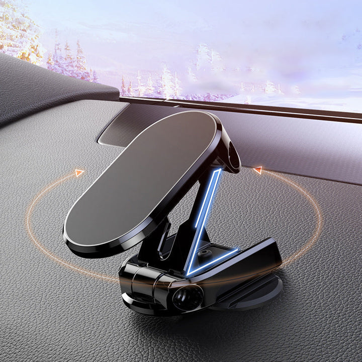 Stabile KFZ Telefonhalterung mit starkem Magnet für sichere Smartphone-Befestigung im Fahrzeug.