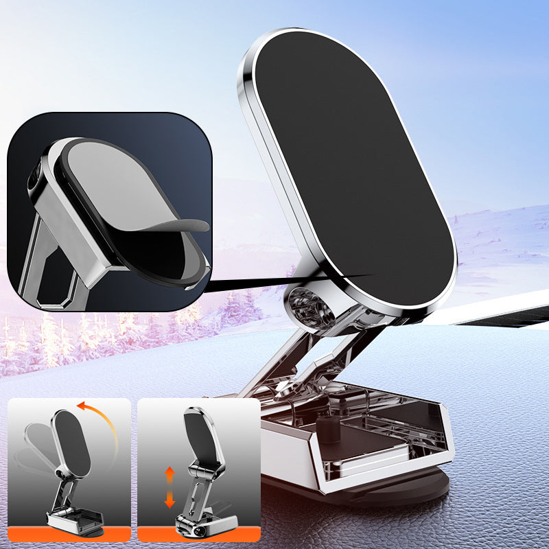 Flexible Smartphone Halterung magnetisch, fürs Auto-Armaturenbrett, universell einsetzbar.