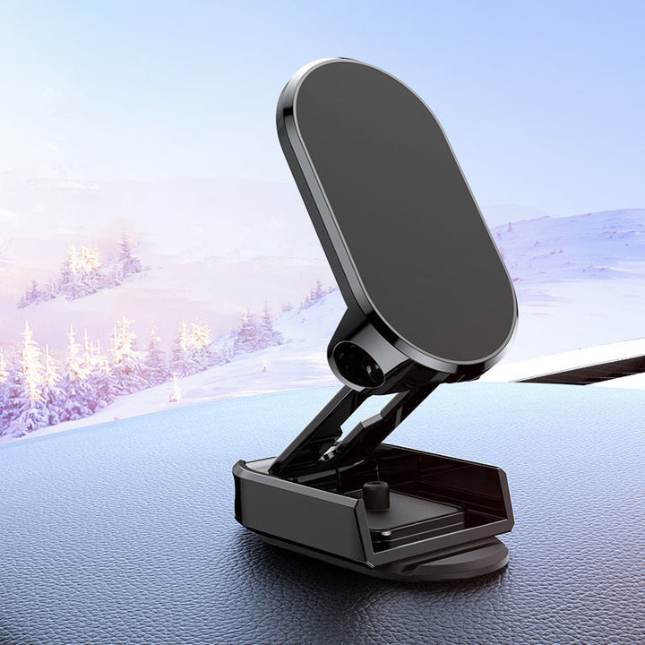 Universal Magnet-Handyhalter für Auto, faltbar, stabil & flexibel für alle Smartphones.