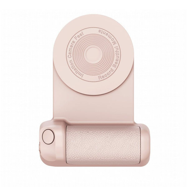 Innovatives Smartphone Zubehör: Magnetische Handyhalterung, kabelloser Lader & Stabilisator in Schwarz.