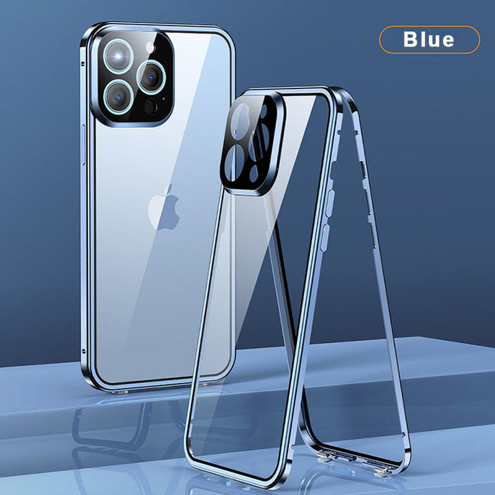 Elegante iPhone Hülle mit Blickschutz. Magnetisch, stoßfest, kratzfest. Für Sicherheit und Privatsphäre.