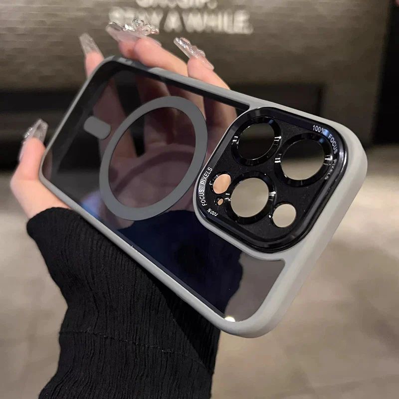 iShield magnetische iPhone Hülle. Transparente Schutzhülle mit Magsafe für sicheren Halt und Schutz.