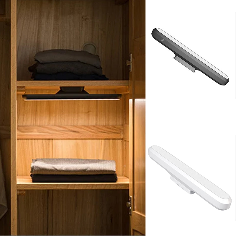 Multifunktionale magnetische LED-Lampe: Kabellos, augenschonend, flexibel & wiederaufladbar.