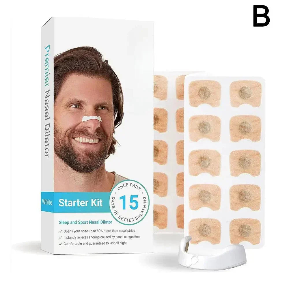 Innovative magnetische Nasenhilfe fördert ruhigen Schlaf, reduziert Schnarchen und verbessert die Atmung bei Allergie.