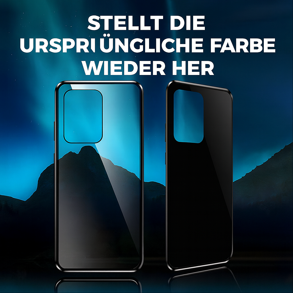 Magnetische Privacy Hülle für Samsung Galaxy, 360 Grad Rundumschutz.