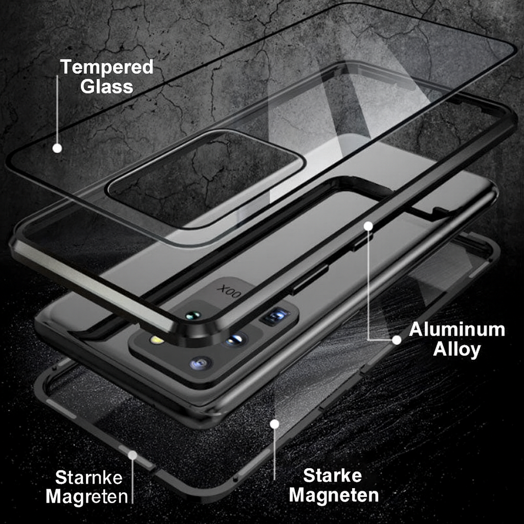 Diskrete magnetische Handyhülle für Samsung, schützt Ihre Privatsphäre effektiv.