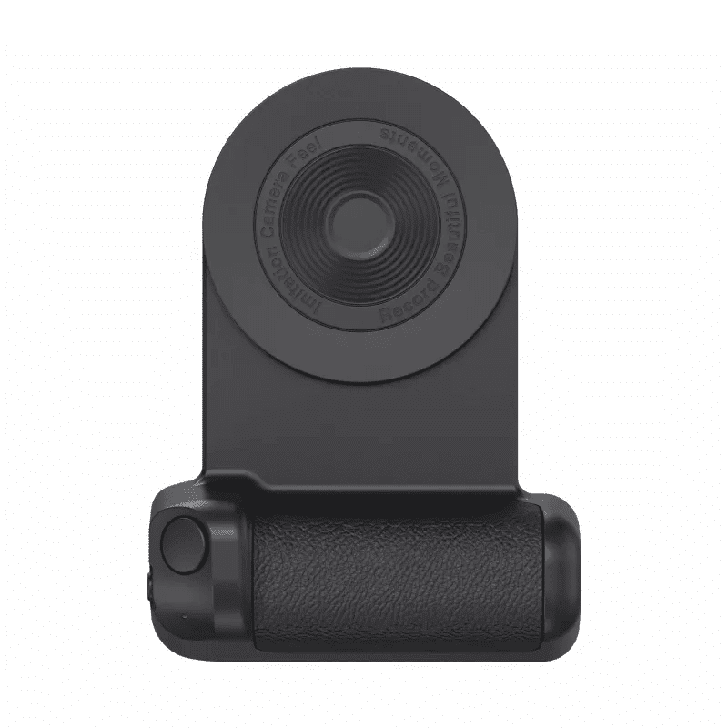 Universal Handy-Halterung mit Magnet und Bluetooth-Fernbedienung, ideal für kreative Foto-Shootings.