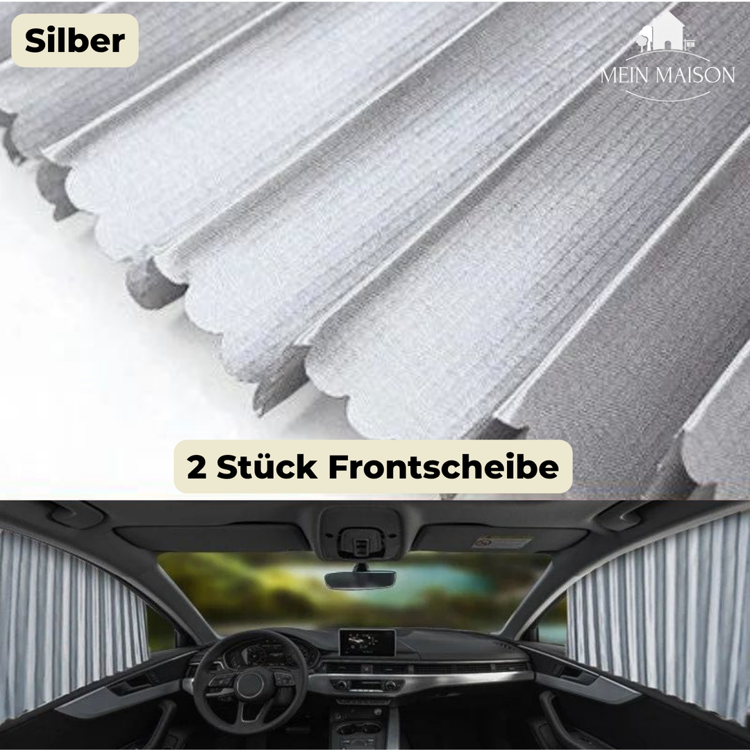 Auto Fensterschutz magnetisch, ideal für Camping & Reisen; bietet UV-Schutz & Privatsphäre sofort.