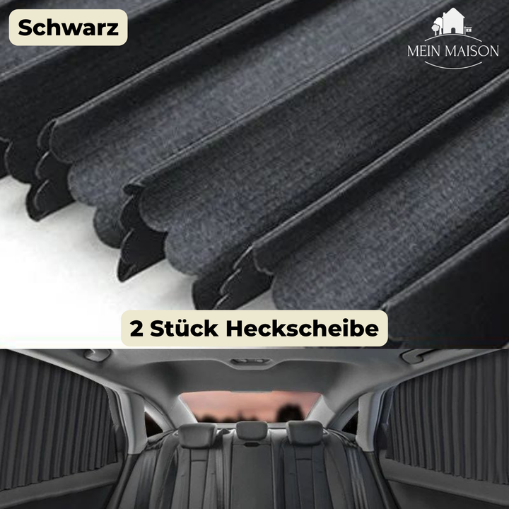 Magnetischer Blendschutz für Autofenster; schützt Passagiere vor Sonne & Hitze, verbesserter Komfort.
