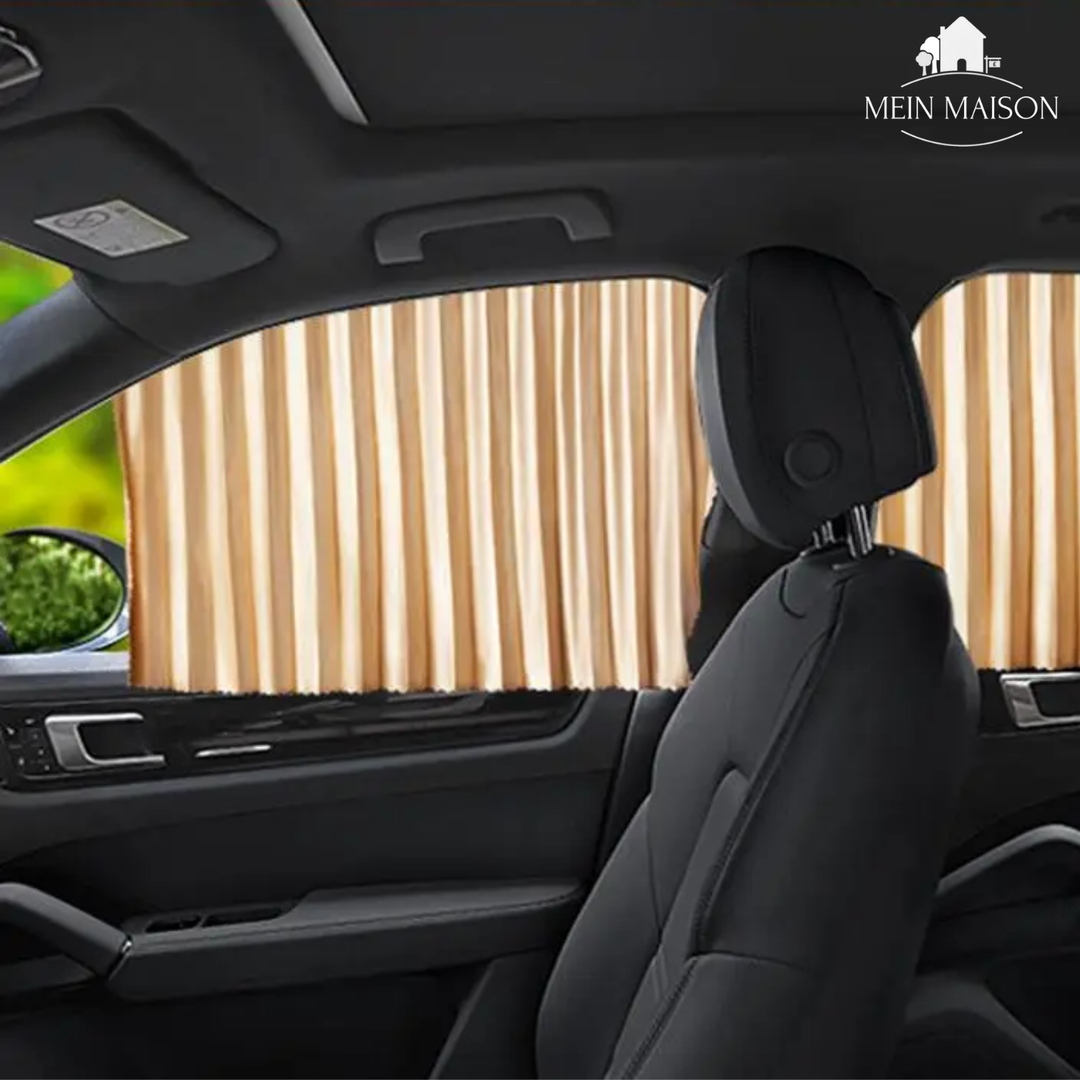 Praktischer UV-Schutz Sonnenschutz für Auto Heck- oder Seitenfenster, magnetisch haftend.