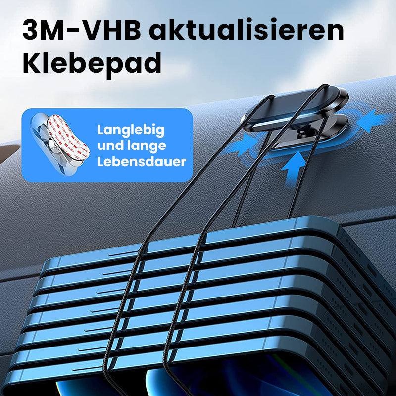 Autotelefonhalter magnetisch & universal; sichere Handybefestigung für alle Smartphones im Auto.