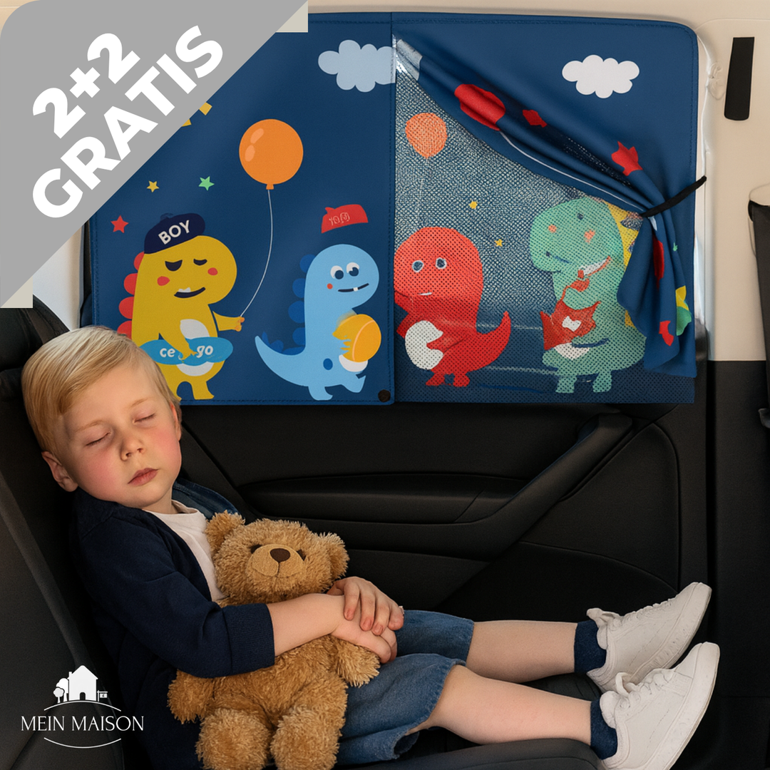 Magnetischer Baby Auto Sonnenschutz für UV-Schutz & Schatten am Fenster, ideal für Kinder.