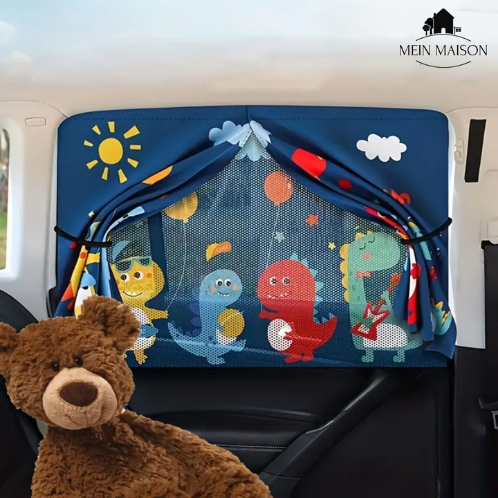 Reisezubehör Baby: Magnetischer UV-Schutz Auto & Kindersonnenschutz für entspannte Fahrten.