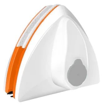 Ergonomischer magnetischer Glasreiniger für schnelles, streifenfreies Fensterputzen zu Hause.