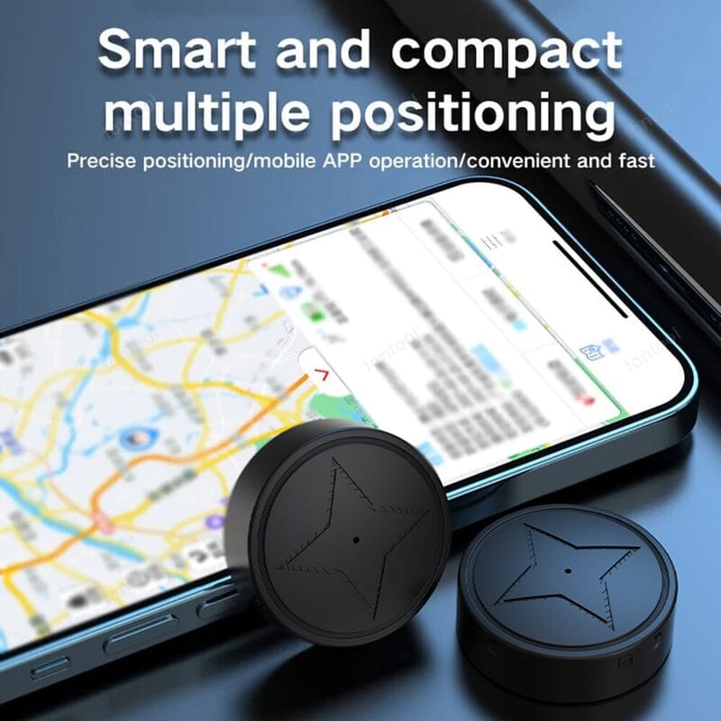 Magnetisches Ortungsgerät zur präzisen GPS-Verfolgung und Diebstahlprävention am Fahrzeug.