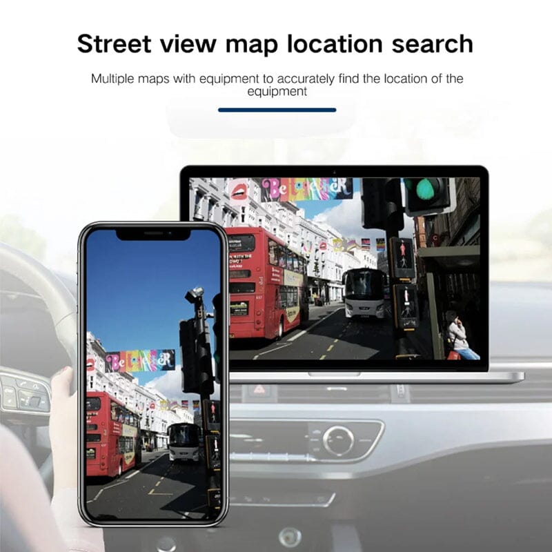 Kompakter magnetischer GPS-Tracker zur unauffälligen Ortung von Auto, Motorrad oder LKW.