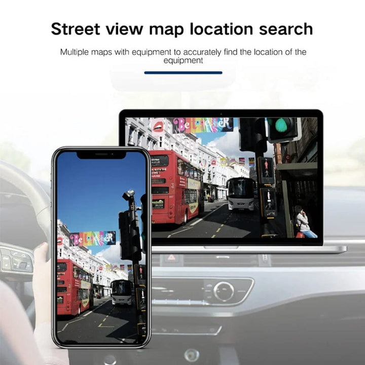Kompakter magnetischer GPS-Tracker zur unauffälligen Ortung von Auto, Motorrad oder LKW.