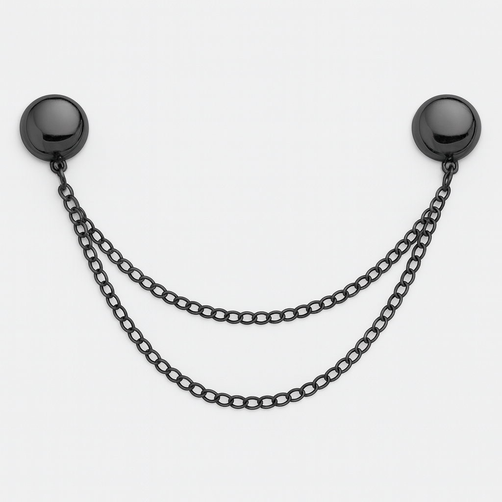 Stilvoller magnetischer Kleiderclip als Taillenformer. Formende Clips für eine individuelle Passform der Kleidung.