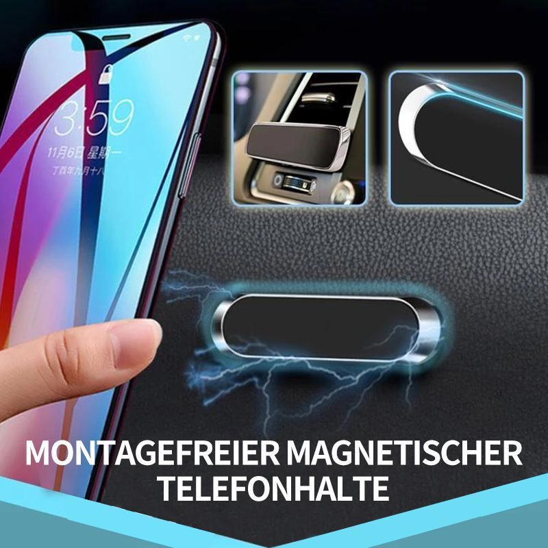 Hochwertiger magnetischer Telefonhalter aus Zinklegierung; universell für alle Smartphones und Autos.