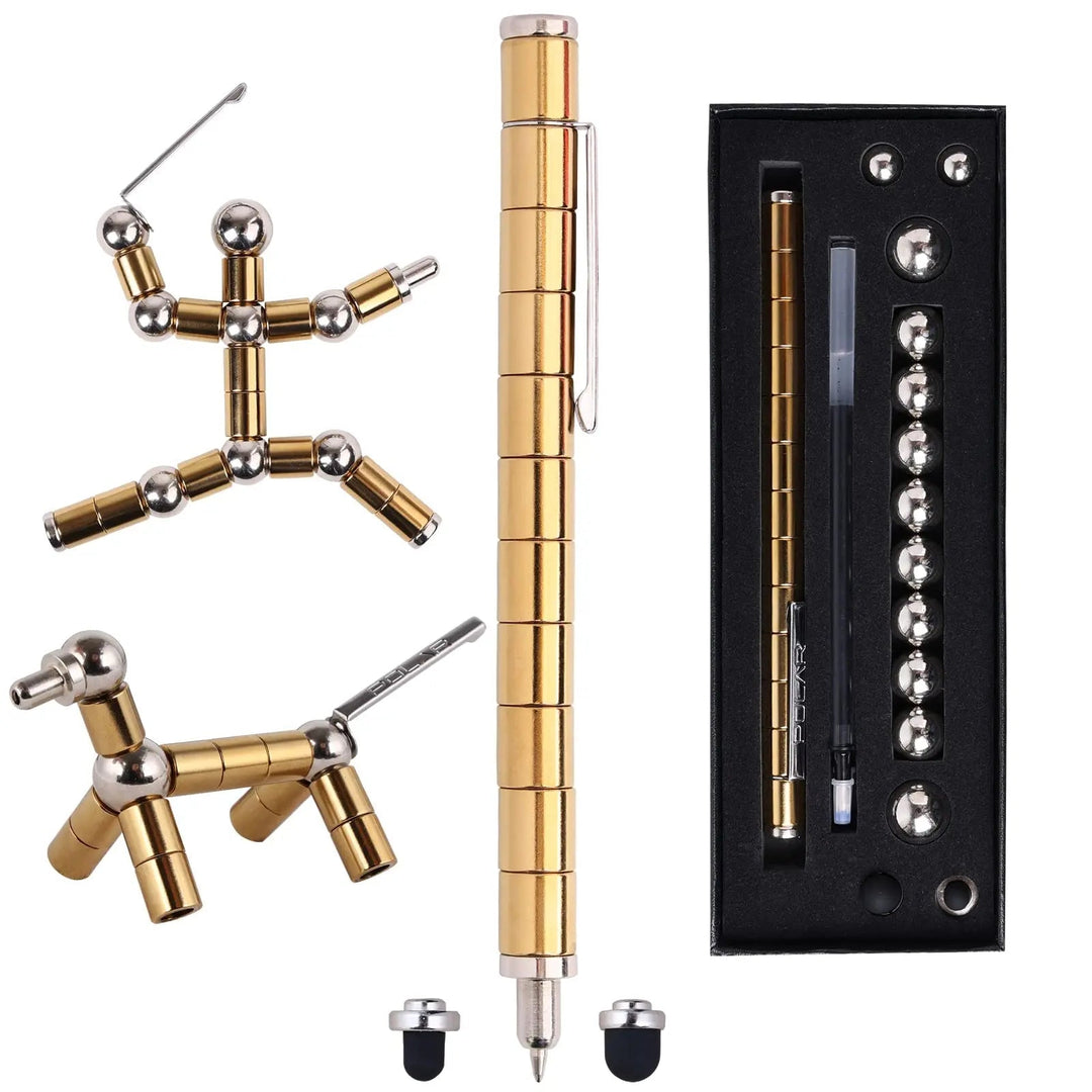Magnetischer Fidget Zappelstift für Büro & Schreibtisch, lindert Stress & fördert Kreativität.