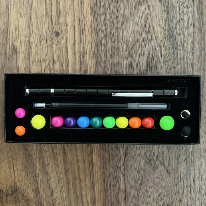 Eleganter magnetischer Zappelstift mit modularem Design, vielseitiges Anti-Stress & Kreativitäts-Gadget.