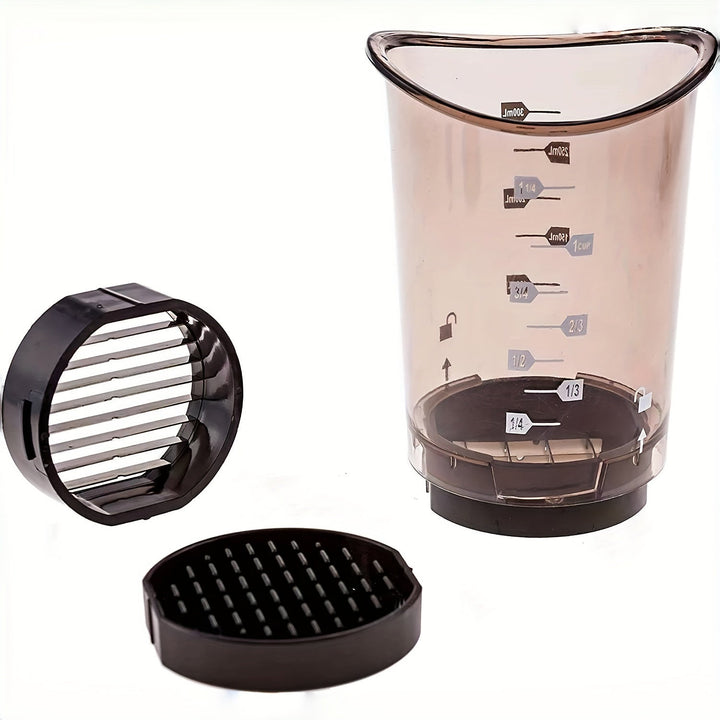 Praktische manuelle 3-in-1 Küchenmaschine, ein vielseitiger Küchenhelfer zum Schneiden & Zerkleinern.