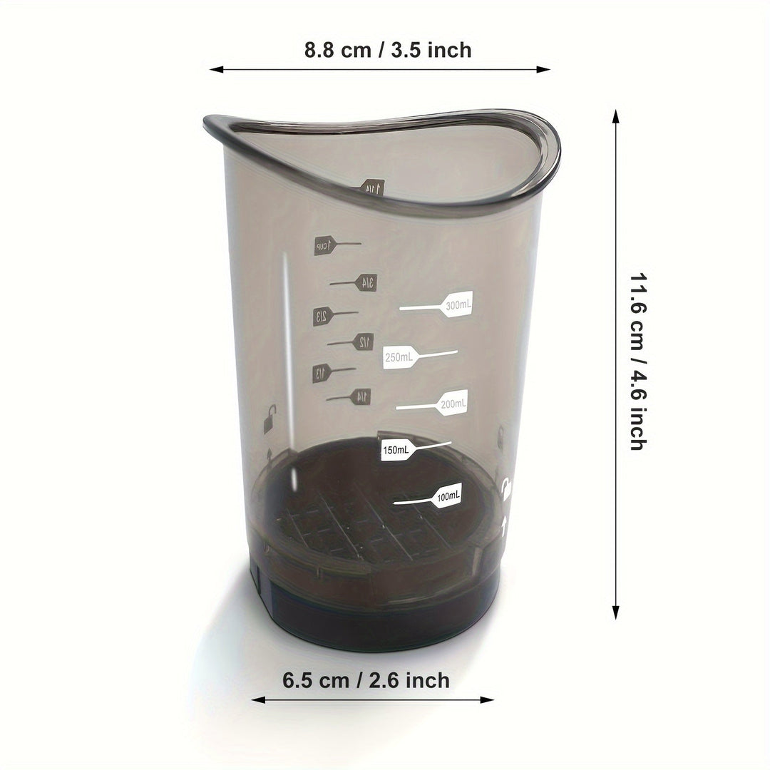 Manuelle 3-in-1 Küchenmaschine zerkleinert schnell Gemüse. Ideales Kochzubehör für jede moderne Küche.