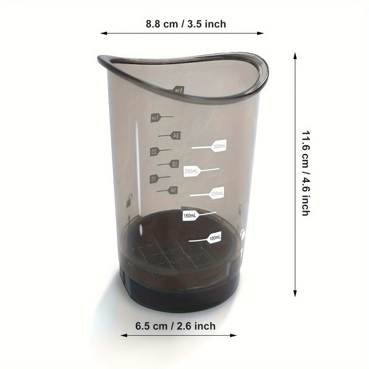 Manuelle 3-in-1 Küchenmaschine zerkleinert schnell Gemüse. Ideales Kochzubehör für jede moderne Küche.